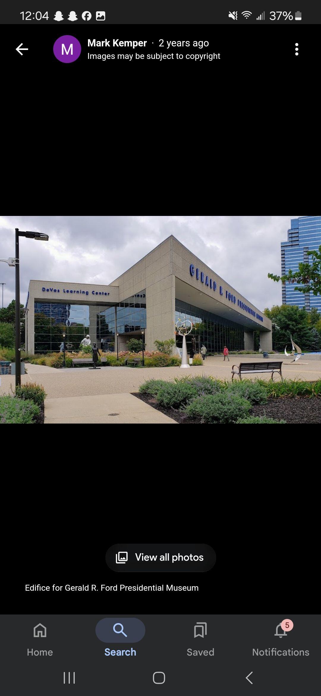 Picture of The Gerald R. Ford Presidential Museum