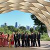 An Interfaith, Glamorous Wedding at Peggy Notebaert Nature Museum in Chicago, Illinois