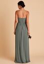 Birdy Grey August Convertible Dress in Chiffon Sea Glass Bridesmaid Dress - thumbnail - 2