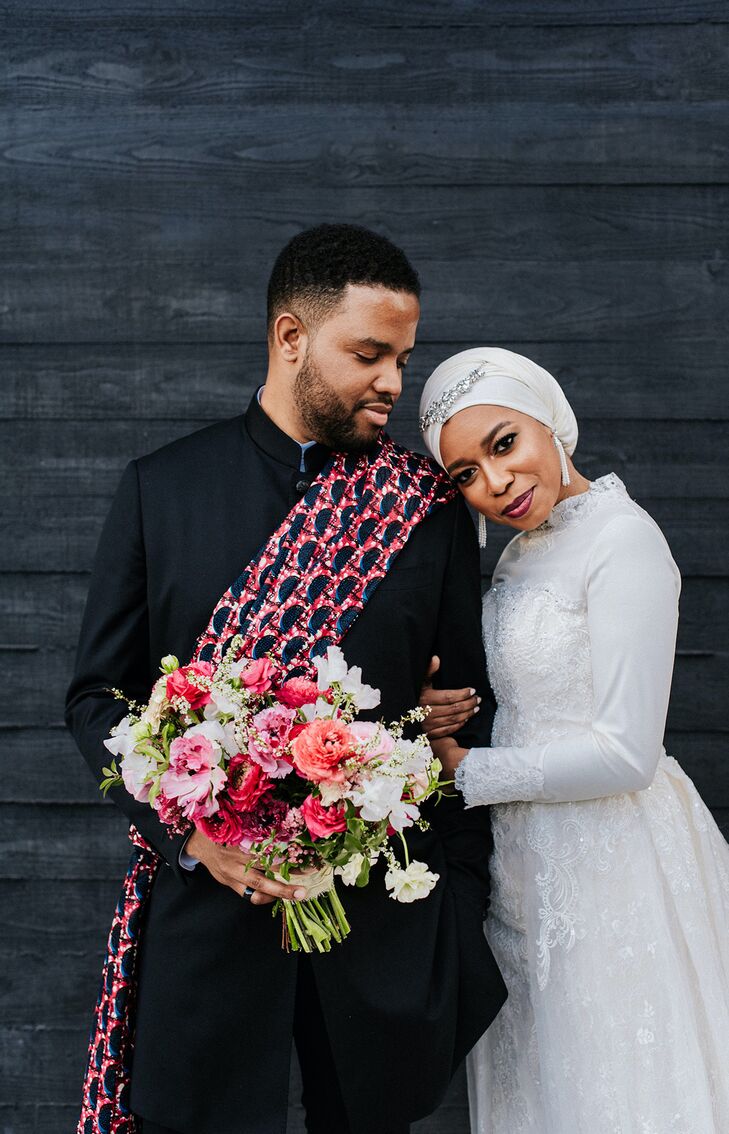 Bride and Groom Portraits at Sandbox in San Diego, California