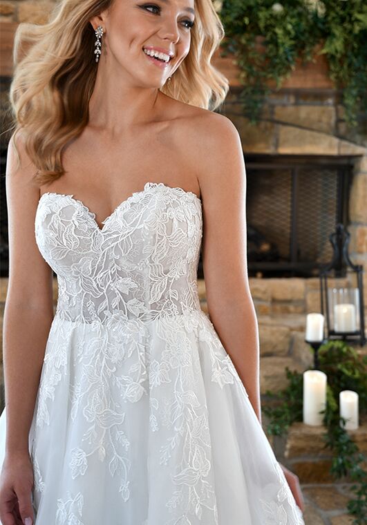 Stella York 7414 Ball Gown Wedding Dress - 2