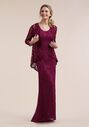 Jasmine Black Label Mother of the Bride M210063 Pink Mother Of The Bride Dress - thumbnail - 1