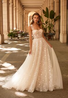 Simply Val Stefani Melanie A-Line Wedding Dress