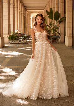 Simply Val Stefani Melanie A-Line Wedding Dress