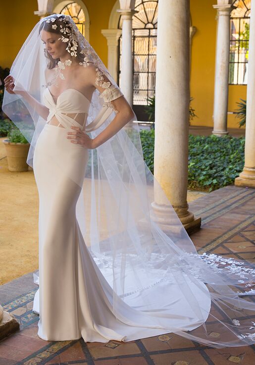 Blue by Enzoani Payden Mermaid Wedding Dress - 2