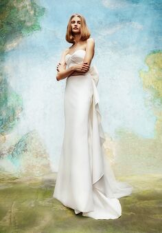 Viktor&Rolf Mariage CASCADING BACK VOLANT BOW DRESS A-Line Wedding Dress