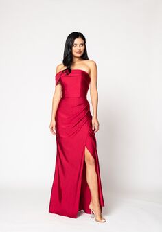 Bari Jay Bridesmaids 2208 One Shoulder Bridesmaid Dress