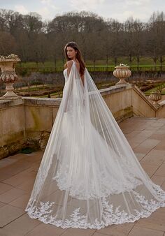 Justin Alexander Jazmin Fit-and-Flare Wedding Dress