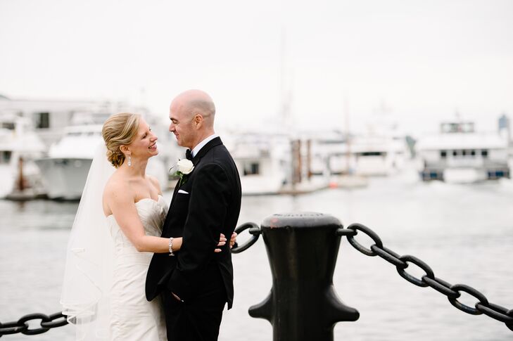 Meredith Mitchell (42 and works in sales) and Tom Civitenga (41 and works in sales) met entirely by chance. They were both vacationing with friends in