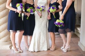 freesia color bridesmaid dresses Simple Chiffon High Bohemian Bridesmaid Dress – TANYA BRIDAL main image 0