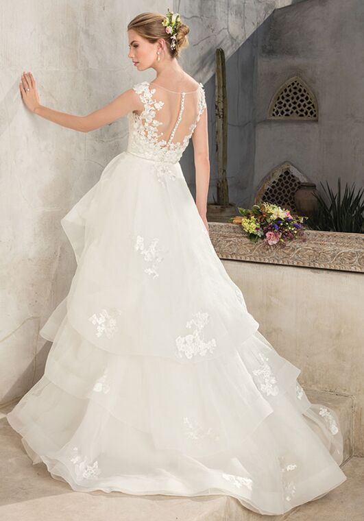 Casablanca Bridal Style 2302 Luna A-Line Wedding Dress - 2