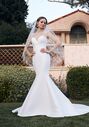 Casablanca Bridal Style 2524 Posey Fit-and-Flare Wedding Dress - thumbnail - 1