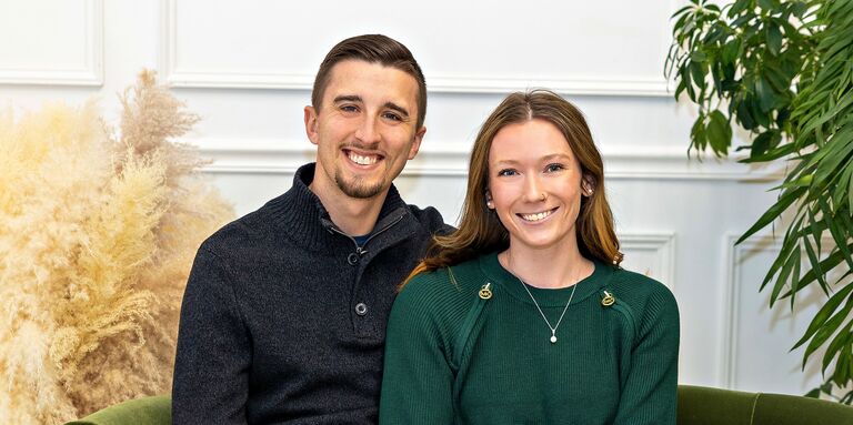 Megan & Brandon Home Page Banner