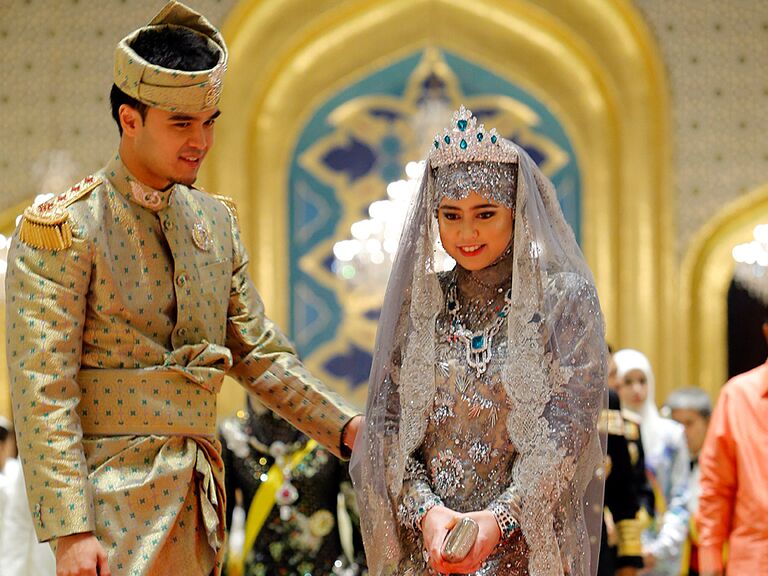 Princess Hajah Hafizah Sururul Bolkiah's wedding dress