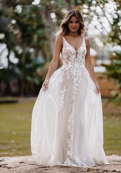 Allure Bridals 9959 A-Line Wedding Dress