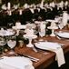 White Place Settings and Individual Cakes