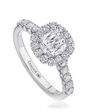 Christopher Designs Classic Cushion Cut Engagement Ring - thumbnail - 1