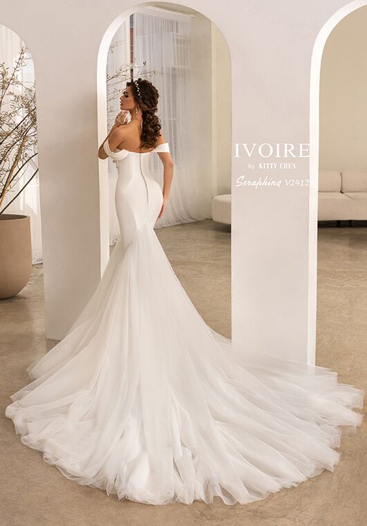 IVOIRE by KITTY CHEN SERAPHINA, V2412 Mermaid Wedding Dress - 2