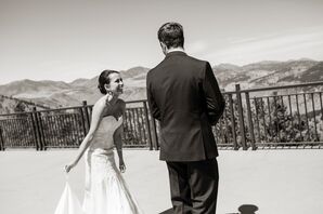 Bride and Groom First Look