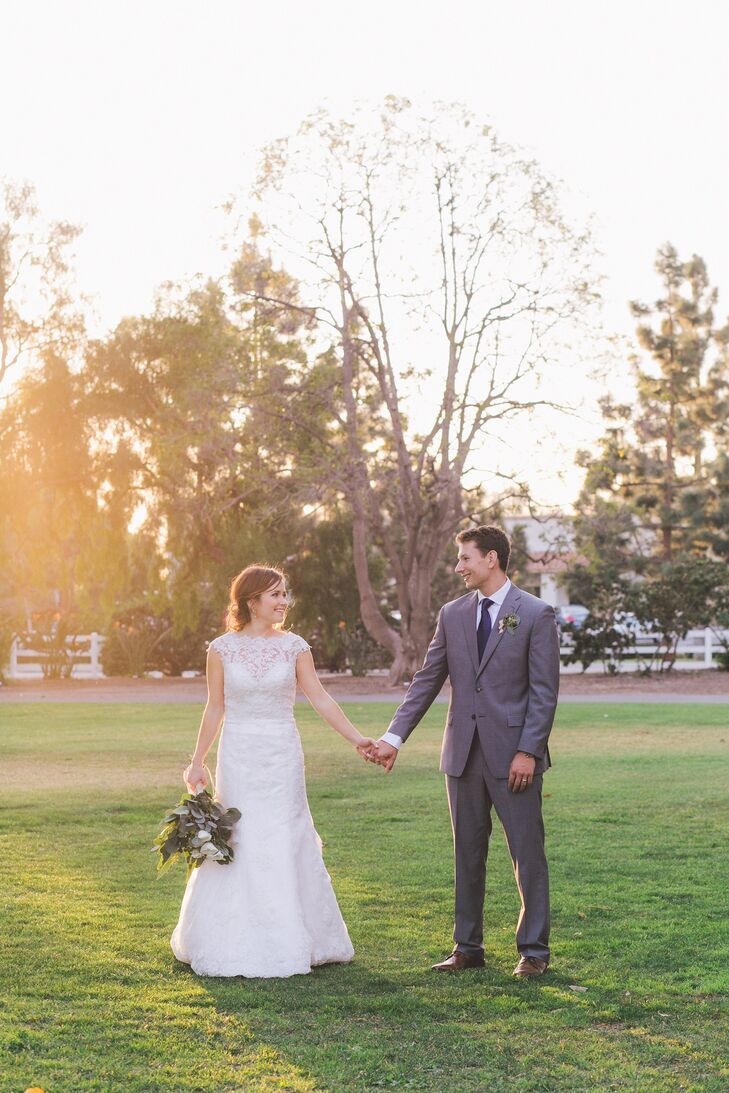 Illusion Sweetheart Neckline Accented in Lace