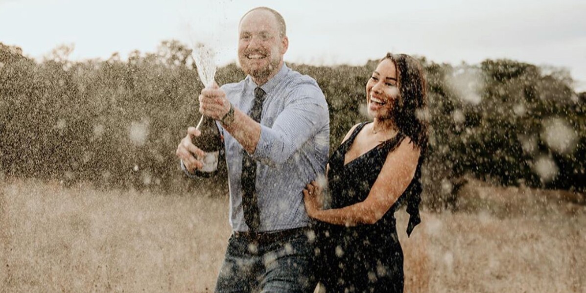 Amber  & Scott Home Page Banner