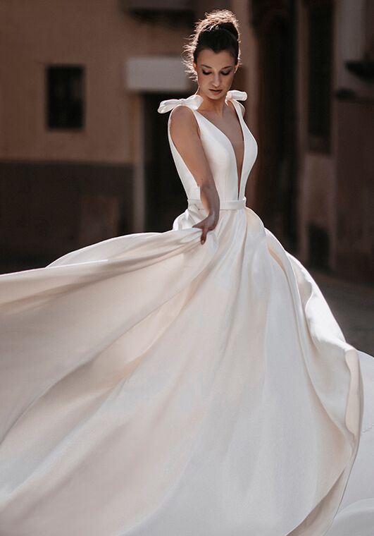 Abella Molly Ball Gown Wedding Dress - 2