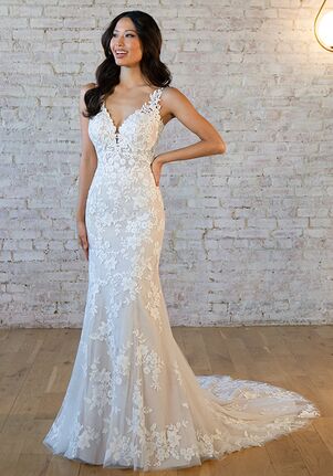 Stella York 7586 Column Wedding Dress