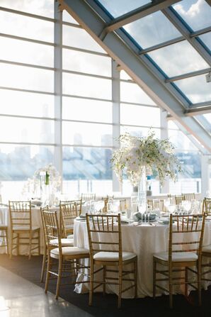Elegant Cascading Orchid Centerpieces