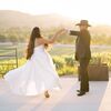 An Elegant Fourth of July-Themed Rehearsal Dinner With Metallic Stars at Greengate Ranch in San Luis Obispo, California