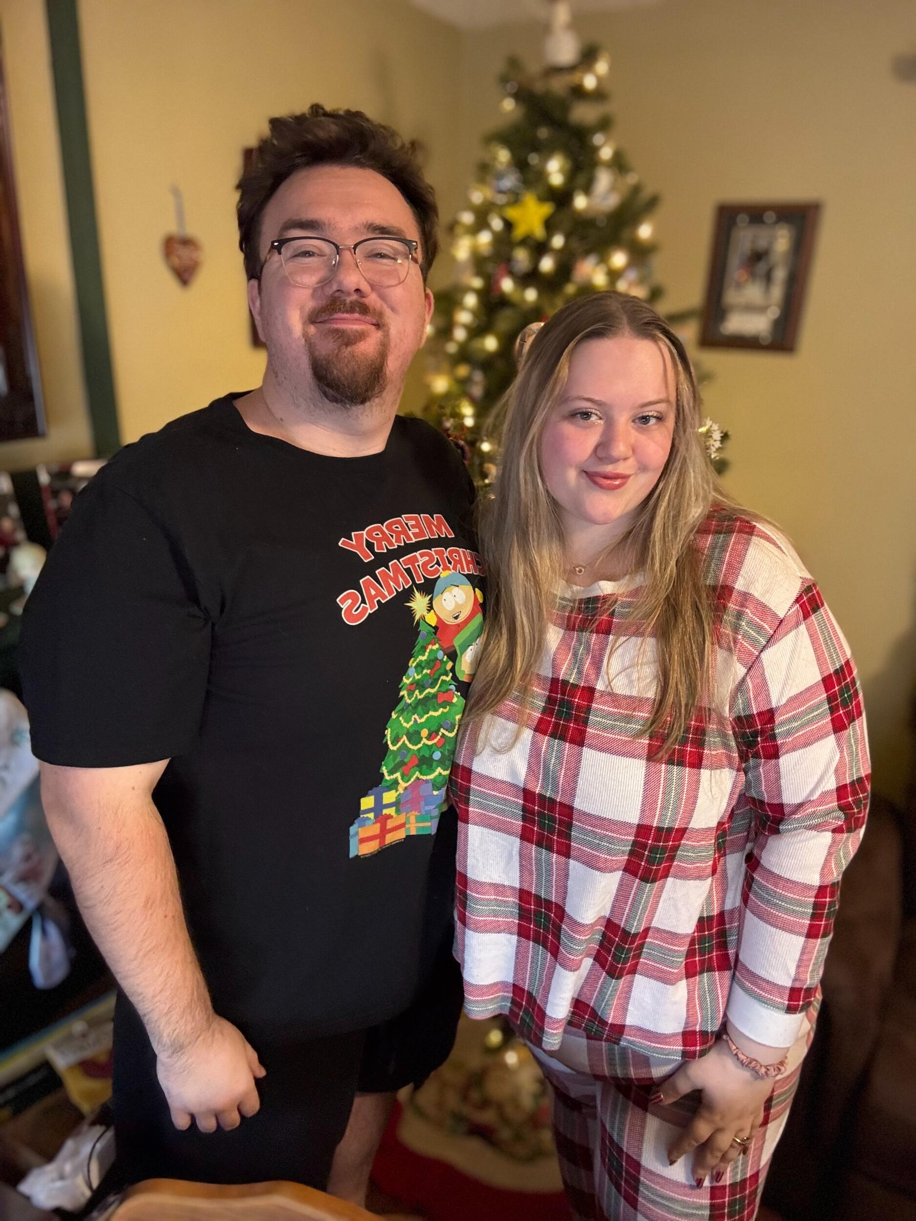 Last Christmas before we're married!