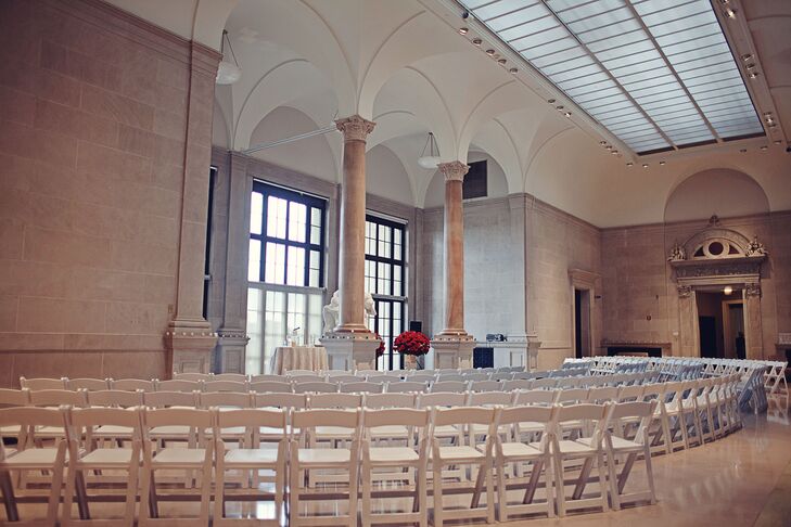Ivory Chairs Facing Museum Ceremonial Altar