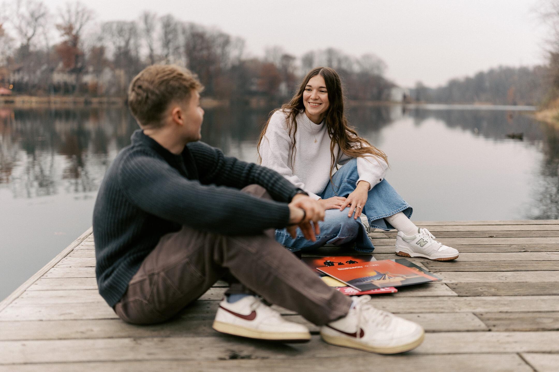 Our engagement photo session!