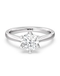 With Clarity Classic Cushion, Emerald, Radiant, Round, Oval Cut Engagement Ring