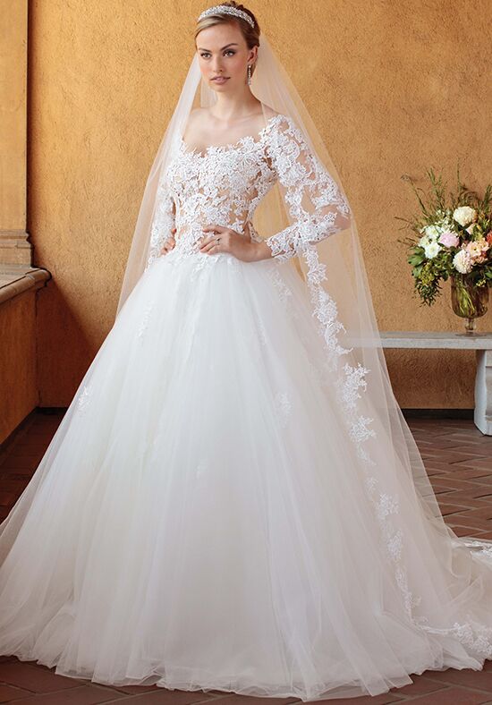 Casablanca Bridal 2309 Elsie Ball Gown Wedding Dress - 1