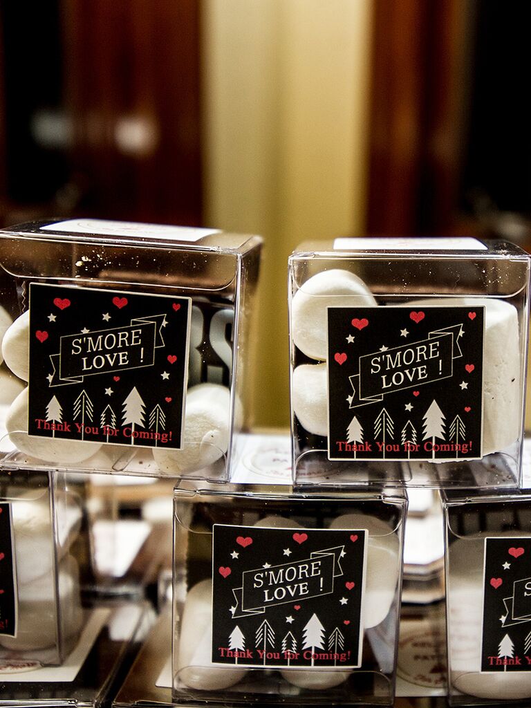 S'mores DIY wedding favors