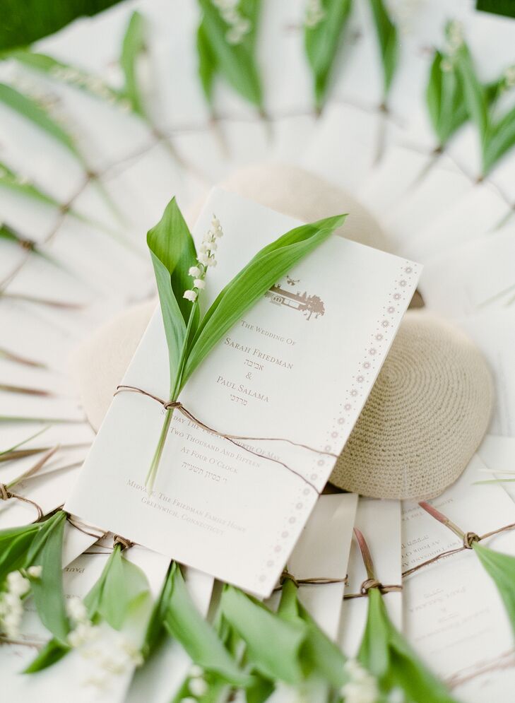 Programs came accented with a single herb.