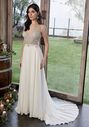 Casablanca Bridal 2422 Zoey Sheath Wedding Dress - thumbnail - 1