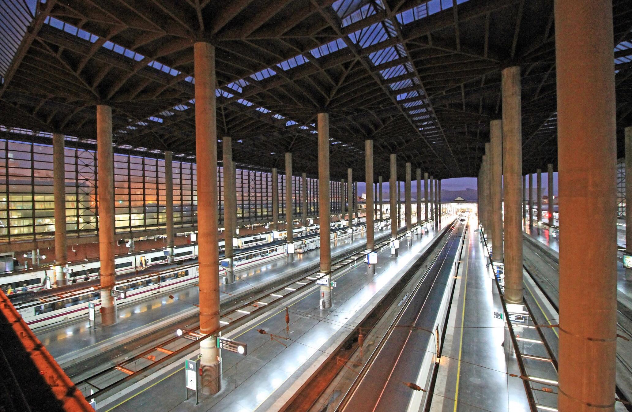 Picture of Madrid-Puerta de Atocha-Almudena Grandes (Train from Madrid to Barcelona)