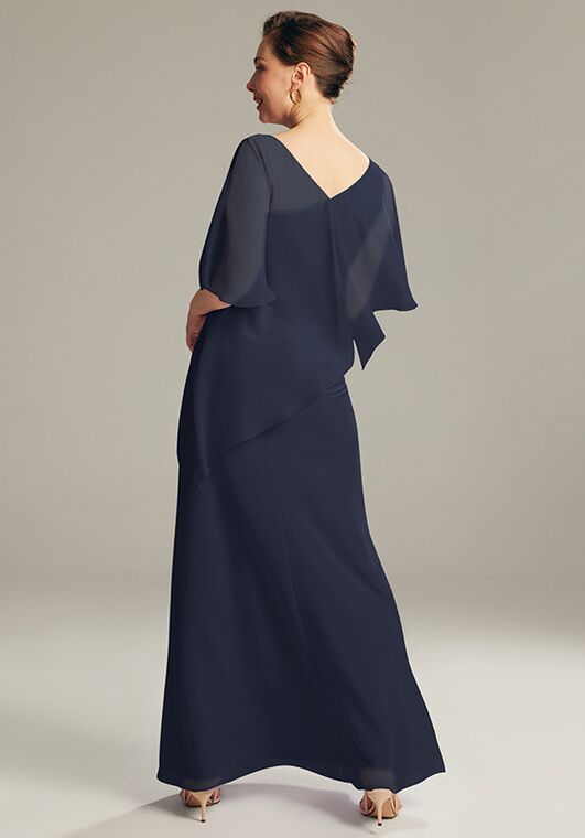 AW Bridal AW Virga Dress Blue Mother Of The Bride Dress - 2