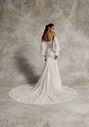 Justin Alexander Signature Yaren Fit-and-Flare Wedding Dress - thumbnail - 2