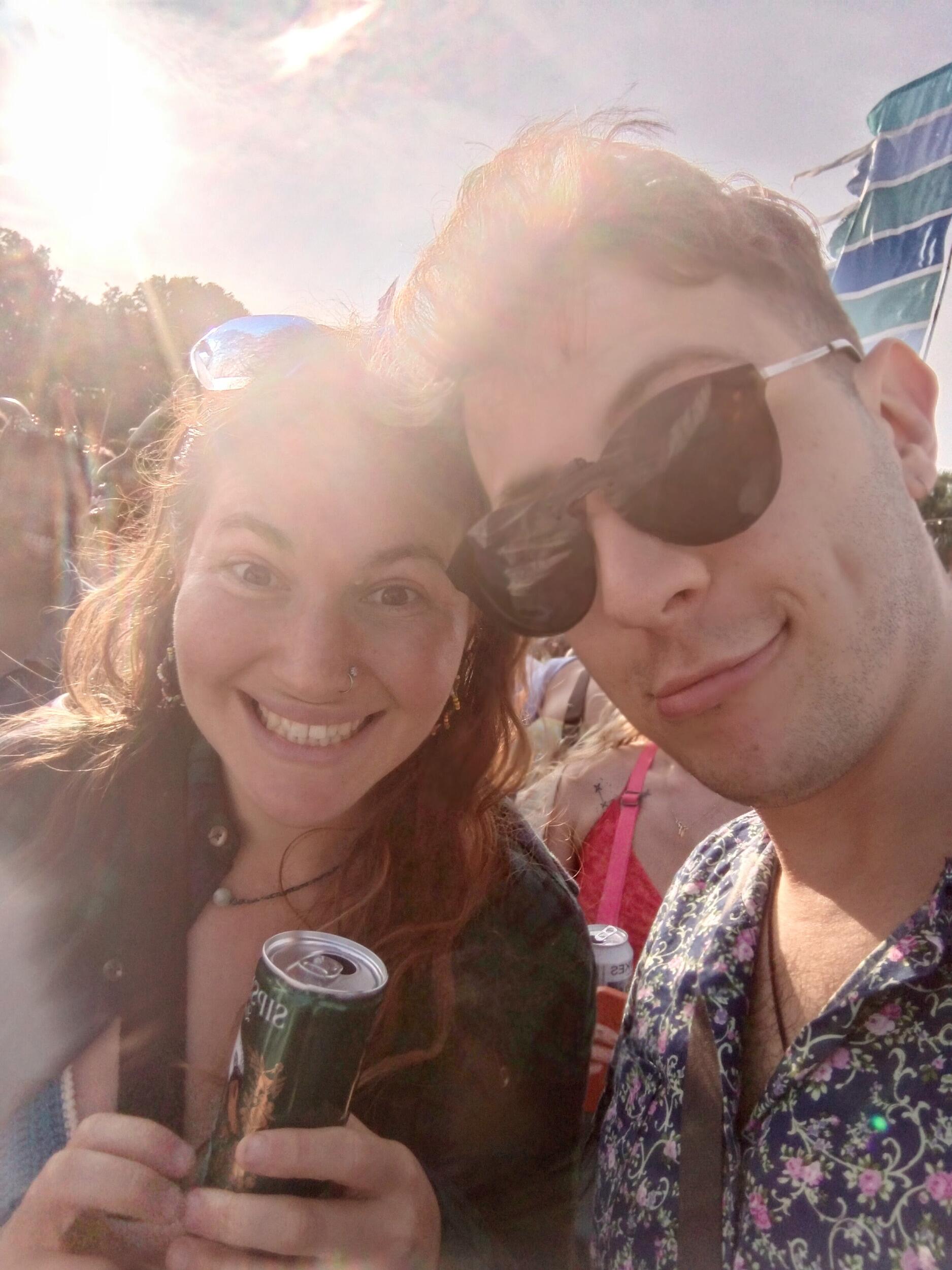 Michaela came back to the UK for summer