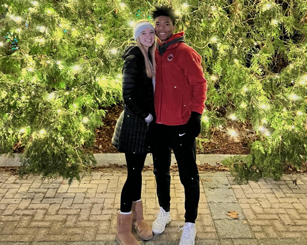 Picture of Our first holiday season as a couple.