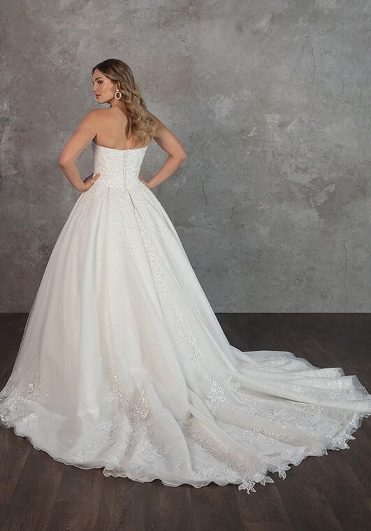 Essense of Australia D4331 Ball Gown Wedding Dress - 2