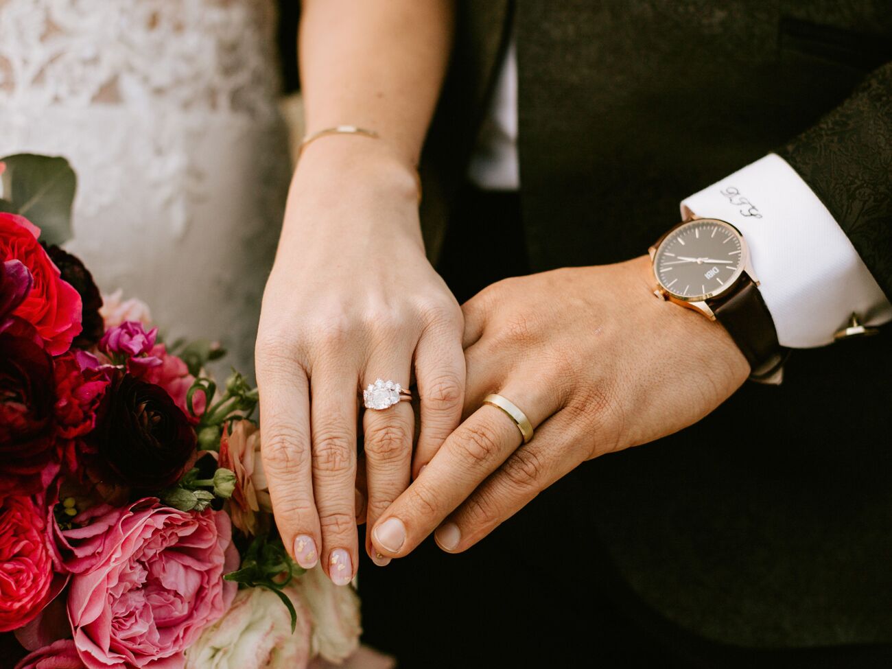 How to keep engagement ring and wedding band from shifting? :  r/weddingplanning