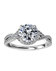 Blue Nile Round Cut Engagement Ring