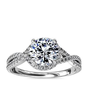Blue Nile Round Cut Engagement Ring