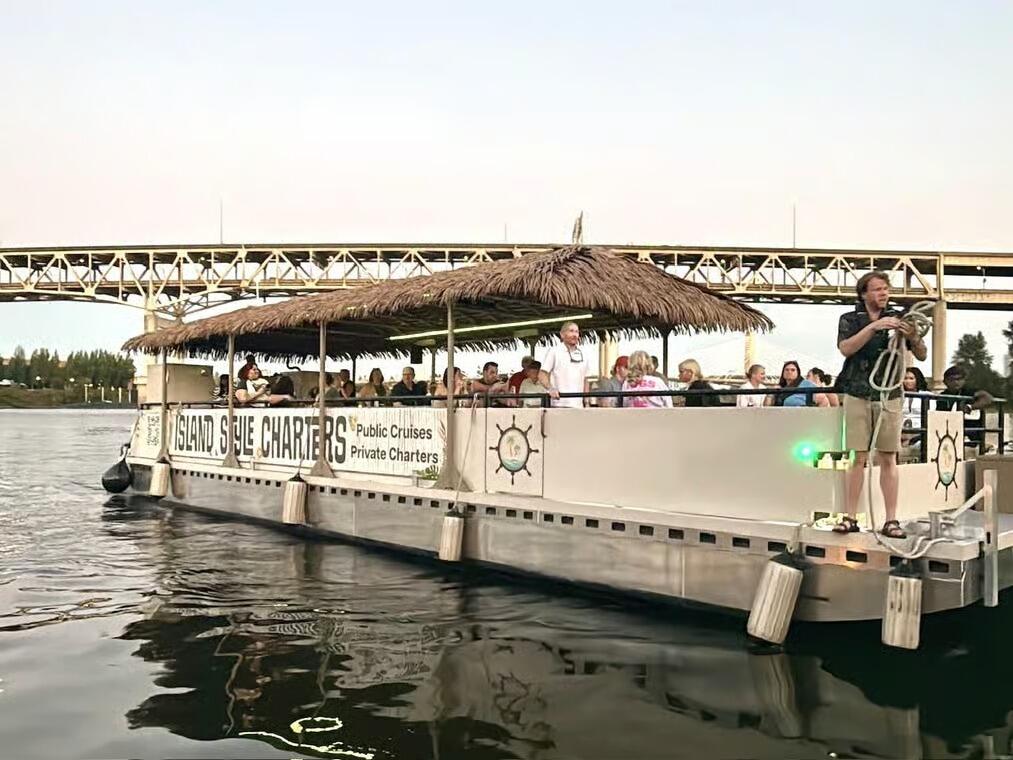 Picture of Portland Happy Hour & City Lights Cruises - Tiki Boat Party