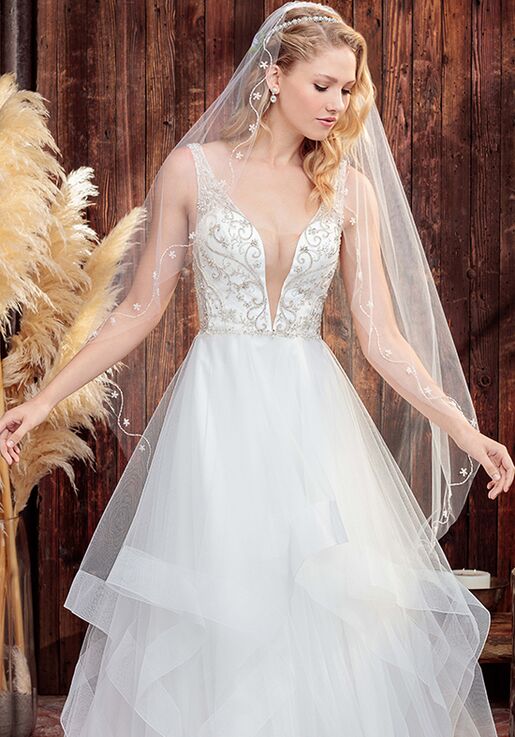Beloved by Casablanca Bridal BL263 Saylor A-Line Wedding Dress - 2