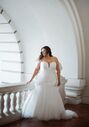 Essense of Australia D3600 plus Fit-and-Flare Wedding Dress - thumbnail - 3
