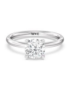 With Clarity Elegant Cushion, Emerald, Radiant, Round, Oval Cut Engagement Ring